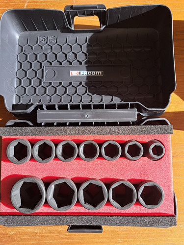 Facom 12pc drive impact - 12pc,